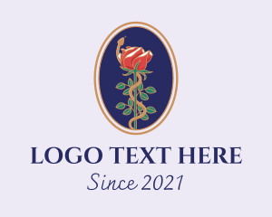 Flower Rose Pendant logo