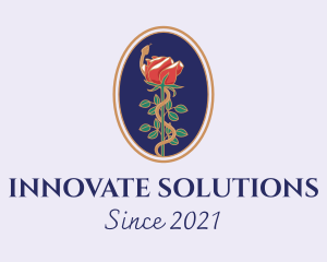 Flower Rose Pendant logo