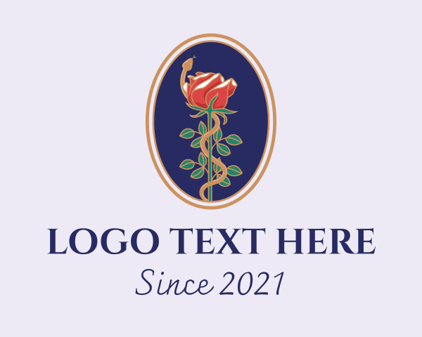 Rose logo example 2