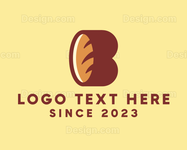 Bread Letter B Logo