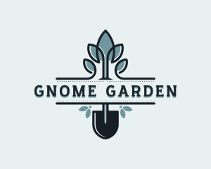 Shovel Gardening Care logo design