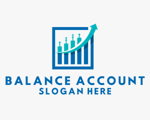 Statistics Finance Accounting logo design