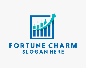 Statistics Finance Accounting logo design