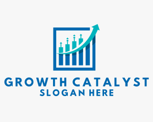 Statistics Finance Accounting logo design