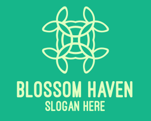 Organic Flower Pattern logo