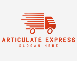 Express Delivery Truck logo design