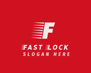 Fast Express Logistics logo design