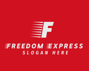 Fast Express Logistics logo design