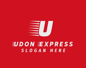 Fast Express Logistics logo design