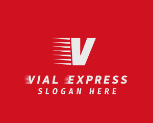 Fast Express Logistics logo design