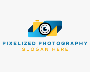 Multimedia Camera Photography logo design