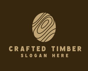 Lumberjack Wood Carpentry logo design