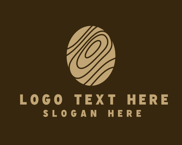 Wood Plank logo example 1