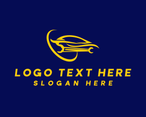 Yellow Car Repair  logo