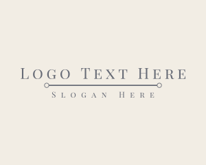 Luxury Brand Wordmark logo