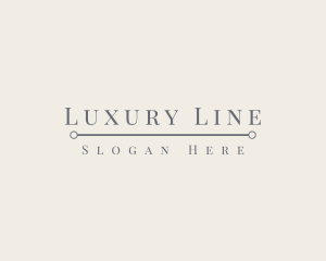 Luxury Brand Wordmark logo design