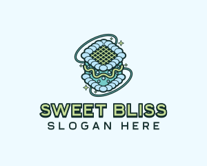 Retro Pastry Cake logo design