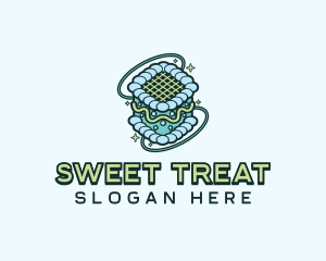 Retro Pastry Cake logo design