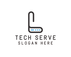 Server Outline L logo