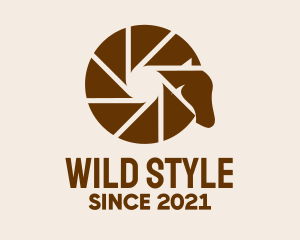 Wild Horse Camera  logo design