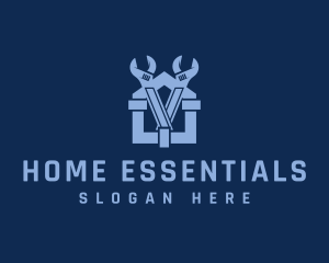 Home Utility Plumbing logo design