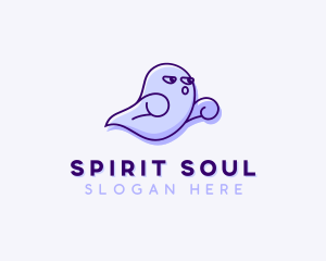 Creepy Spirit Ghost logo