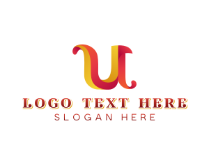 Business Agency Letter U logo