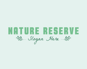 Nature Leaf Wellness logo design