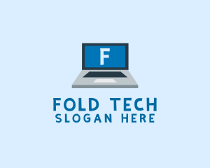 Tech Laptop Tech Repair logo design