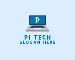 Tech Laptop Tech Repair logo design