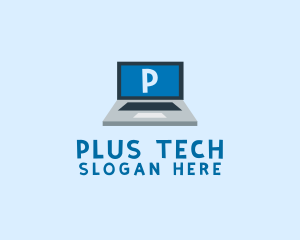 Tech Laptop Tech Repair logo design