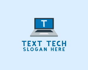 Tech Laptop Tech Repair logo design