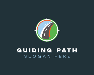 Road Highway Logistics logo design