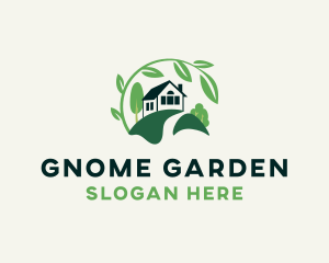 Garden House Landscaping logo design