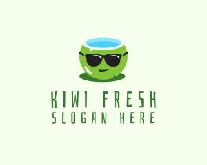 Cool Coconut Drink logo design