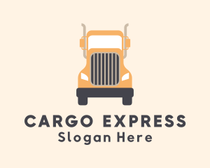 Transport Cargo Truck   logo design