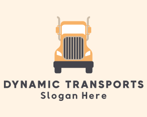 Transport Cargo Truck   logo design