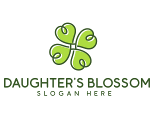 Natural Cloverleaf Spa logo design