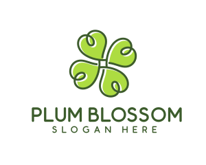 Natural Cloverleaf Spa logo design