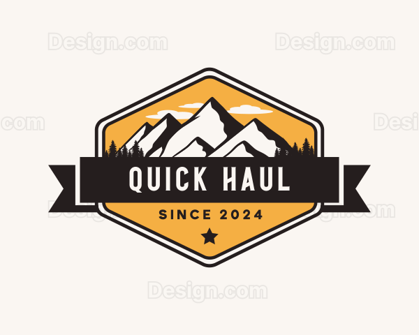 Outdoor Forest Mountain Logo