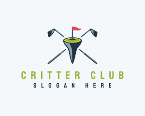 Golf Sports Club logo design