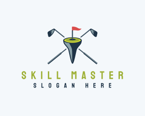 Golf Sports Club logo design