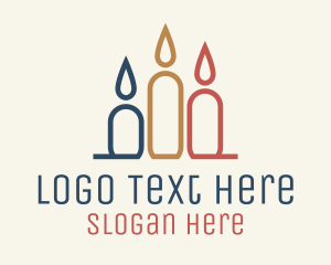 Multicolor Scented Candles logo