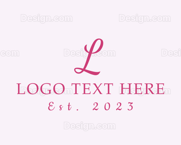 Feminine Fashion Boutique Logo