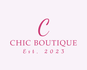 Feminine Fashion Boutique logo design