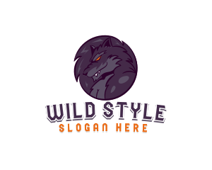 Wild Wolf Hunter Avatar logo design