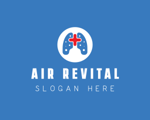 Lung Medical Healthcare logo design