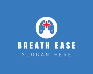 Lung Medical Healthcare logo design