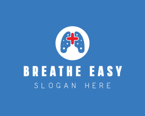 Lung Medical Healthcare logo design