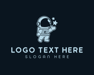 Astronaut Suit Spaceman logo